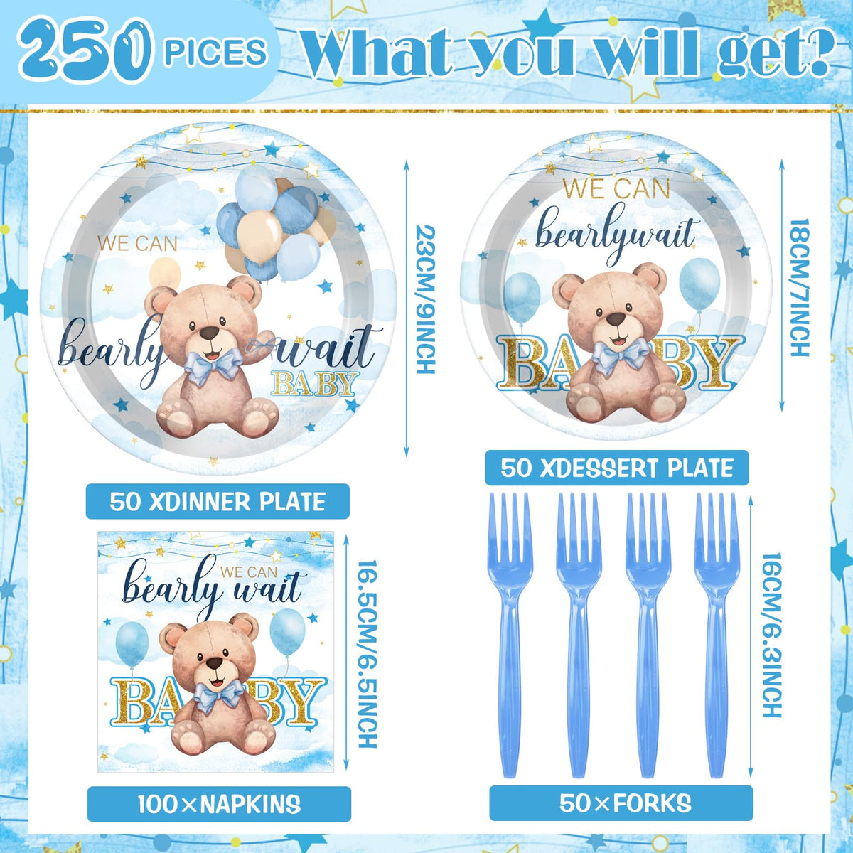 Havawish plastic forks ensure safe serving for kids and adults.