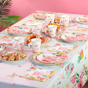 Havawish floral tablecloth protecting surfaces and elevating the theme