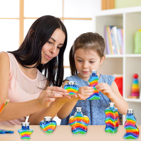 Havawish star-shaped sand art bottle for playful designs