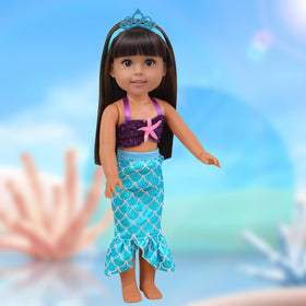 haveahug dress and accessory bundle for 14inch dolls enhances mix-and-match style