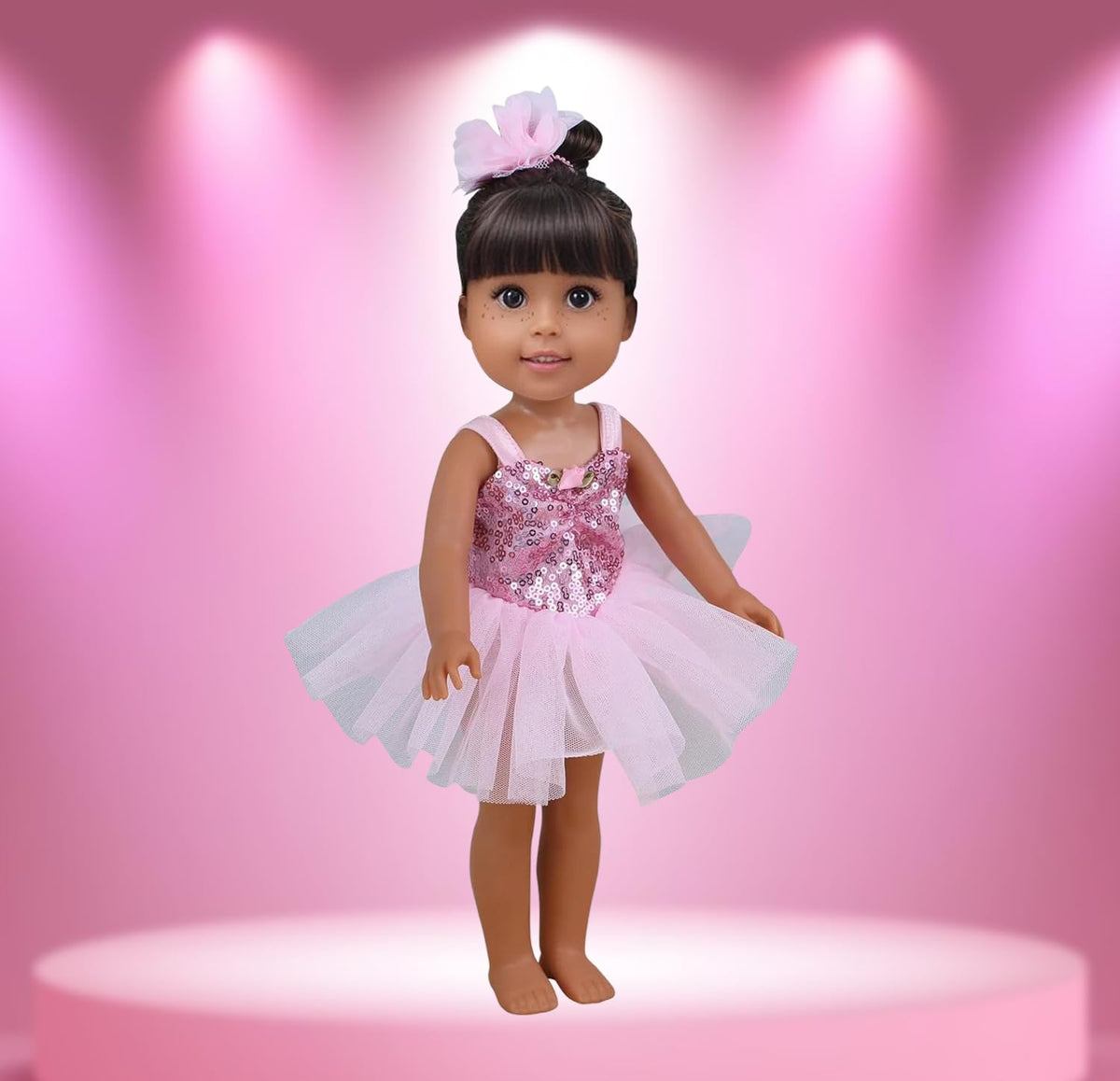 haveahug shine princess dress for 14inch dolls