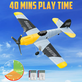 HAWK'S WORK BF109 durable-epp-foam-airframe supports outdoor flights.