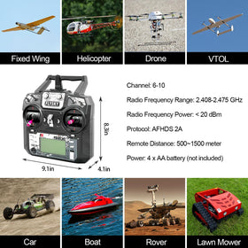 HAWK'S WORK FS-i6X side panel showing switch layout