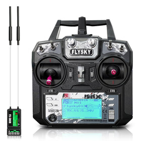 HAWK'S WORK FS-i6X transmitter top view for quick setup