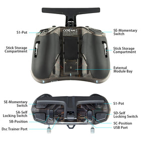 HAWK'S WORK Radiomaster Pocket compact design for effortless portability