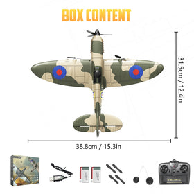 HAWK'S WORK Spitfire RC plane battery pack supports longer sessions