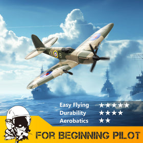 HAWK'S WORK Spitfire RC plane brushed motors deliver confident throttle response
