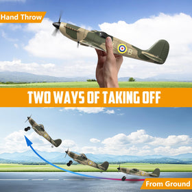 HAWK'S WORK Spitfire RC plane gyro stabilizer for smoother flights