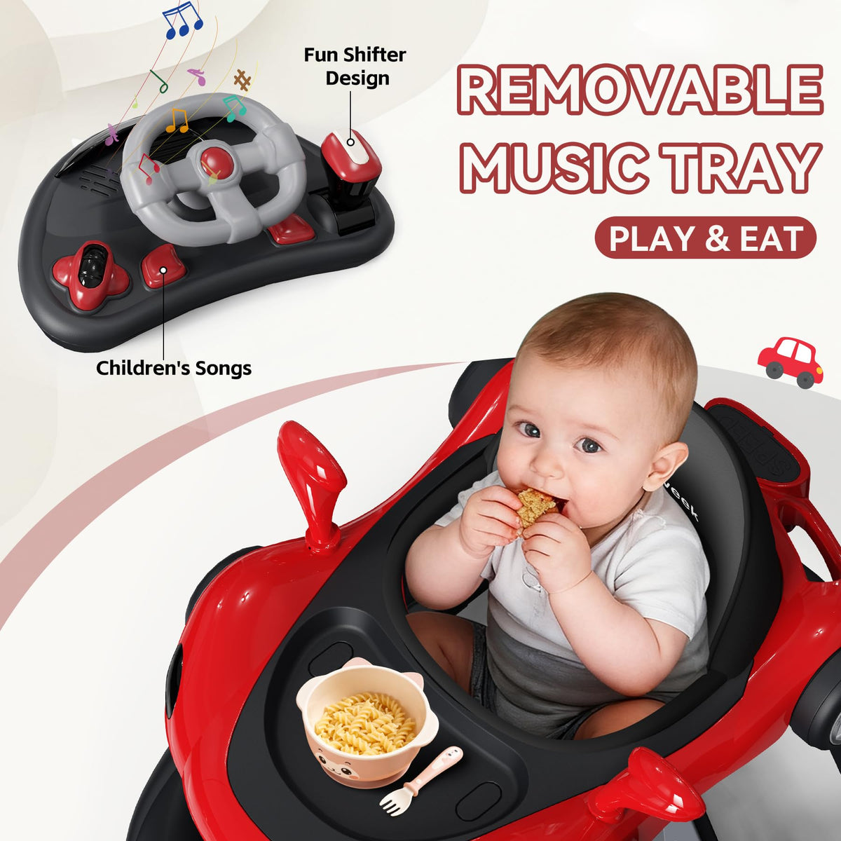 HAWEEK baby walker bouncer board for soothing motion