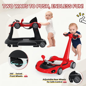 HAWEEK compact folded walker for easy storage