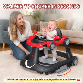 HAWEEK adjustable-height walker frame for growing child