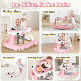 HAWEEK Baby Walker panel with music and lights boosts engagement