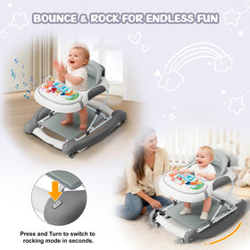HAWEEK six rubber feet prevent slipping on smooth floors.