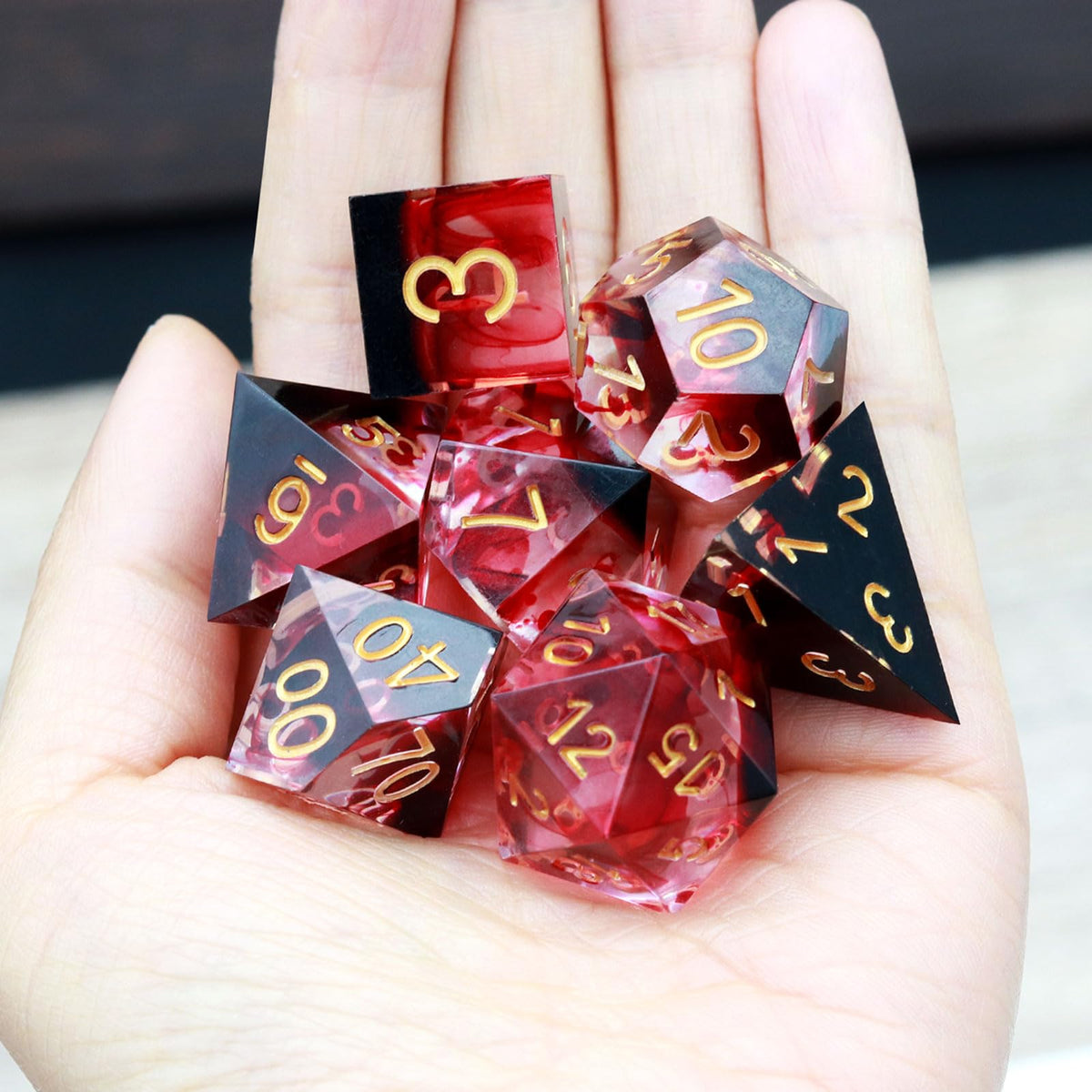 Haxtec dice packaging is display-friendly and gift-ready.