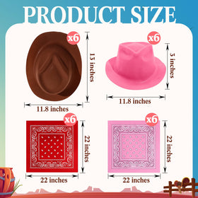 Haysandy pink cowboy hat adds playful flair to kids' costumes