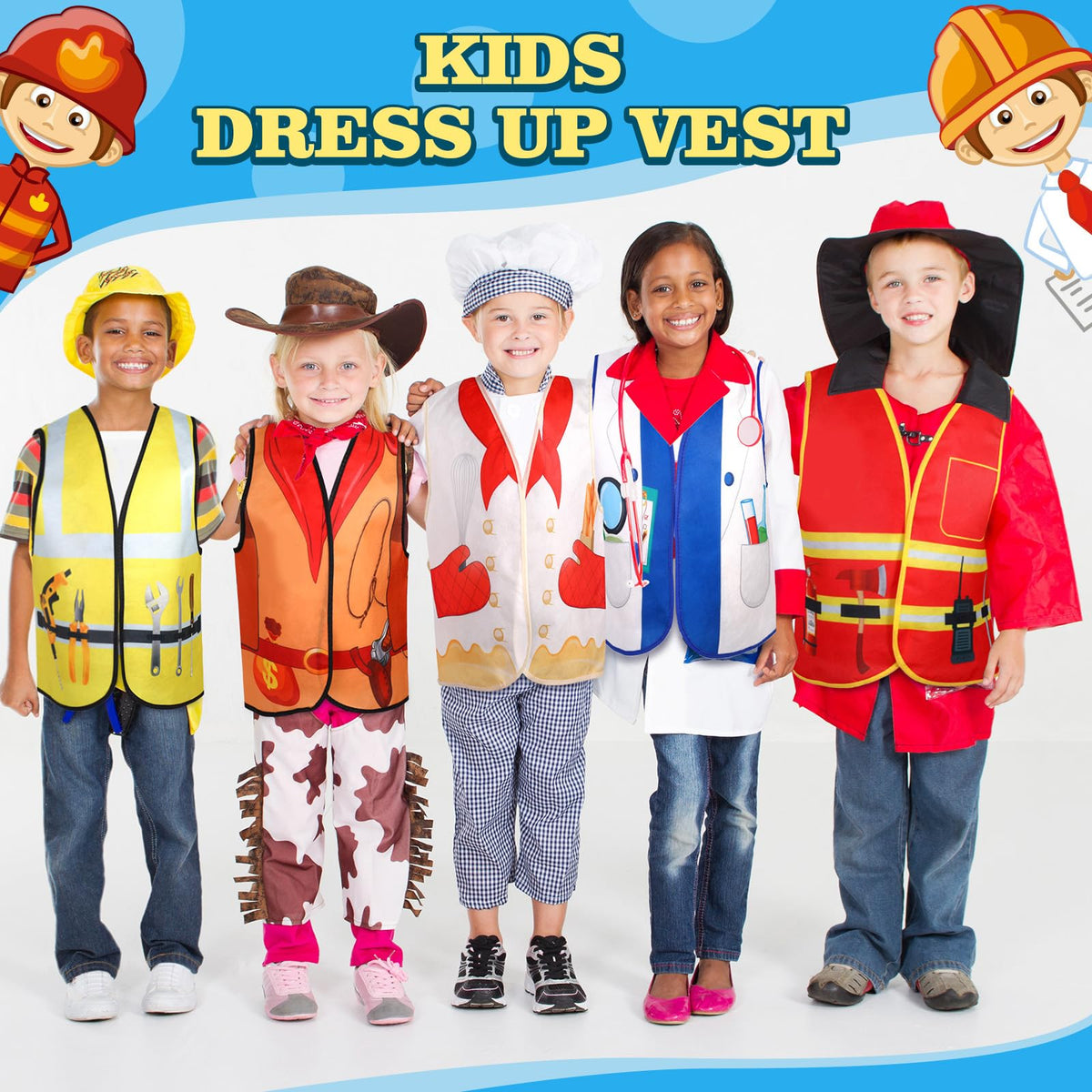 Haysandy doctor outfit enables caring role-play and empathy development