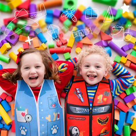 Haysandy fireman attire supports team-based play and safety scenarios
