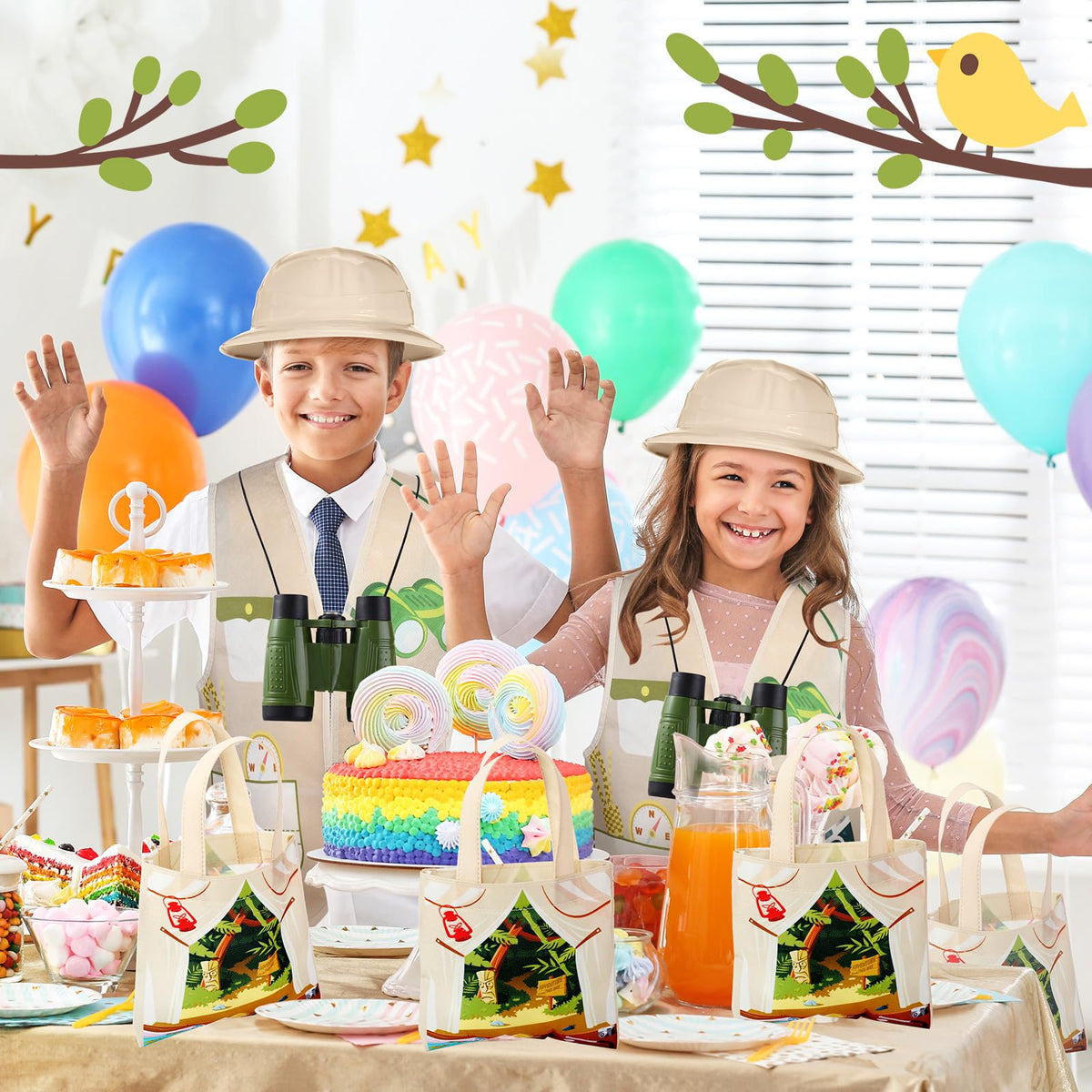Haysandy kid explorer pack, reusable party costume components