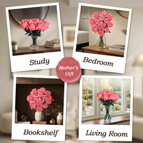 HAYXUN everlasting floral display creates maintenance-free home decor.