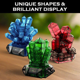 HAYXUN gemstone building blocks kit me-time crafting promotes relaxing creativity.