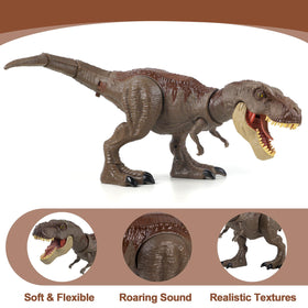 HAYXUN T-Rex tail flick adds lively movement to playtime.