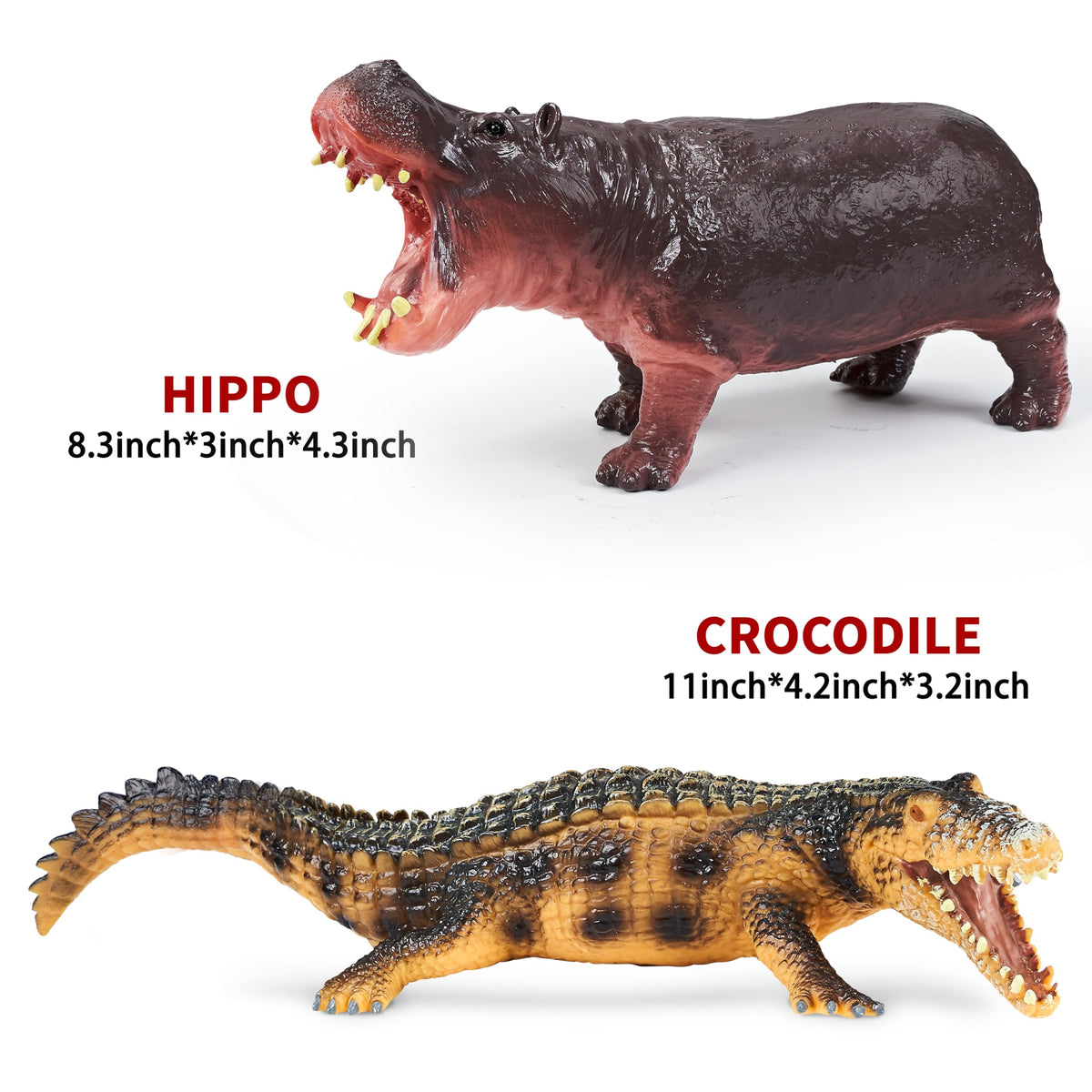 Hazibao large safari giraffe toy encourages pretend adventures and fine motor practice.