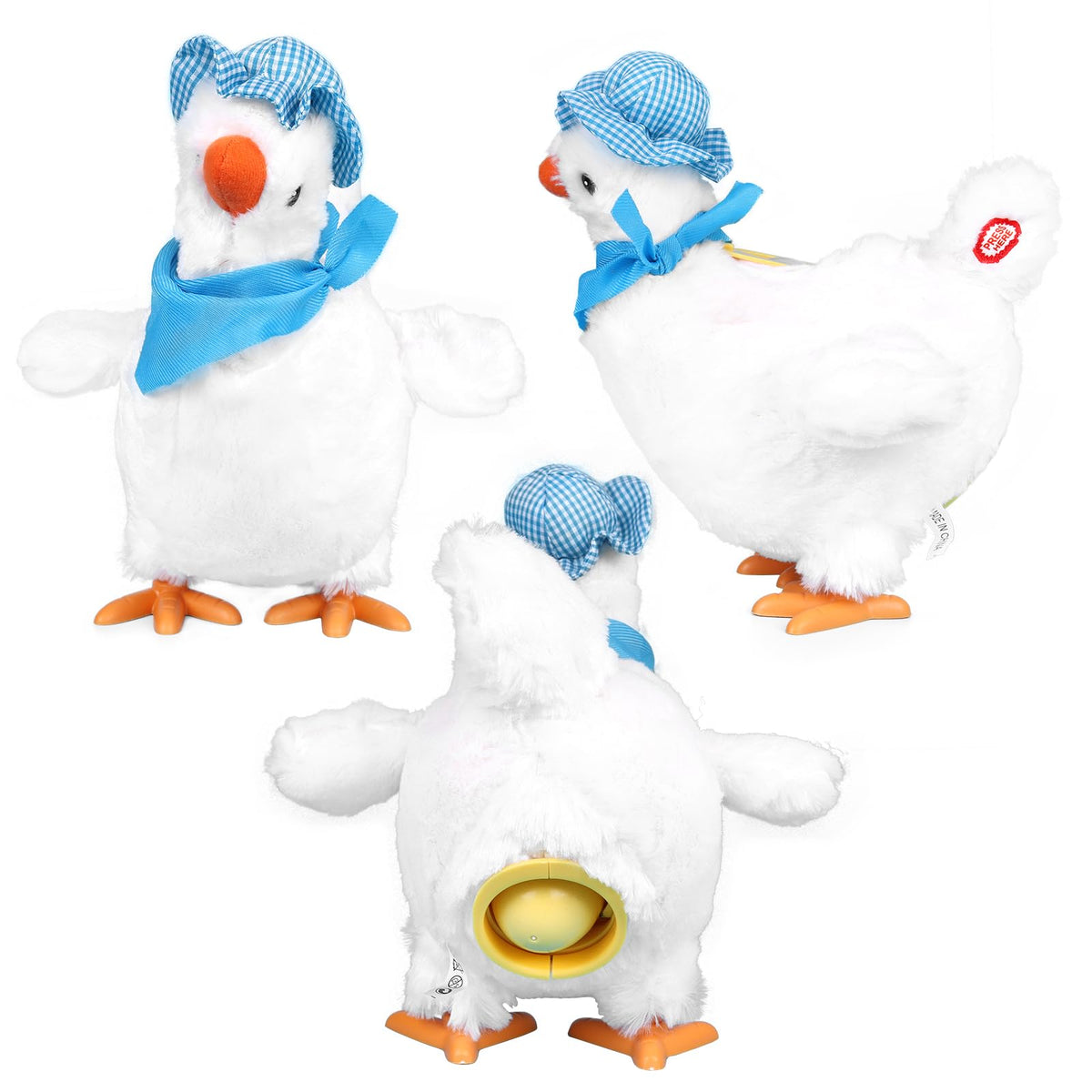 HBBHML wind up chicks included for interactive hopping play