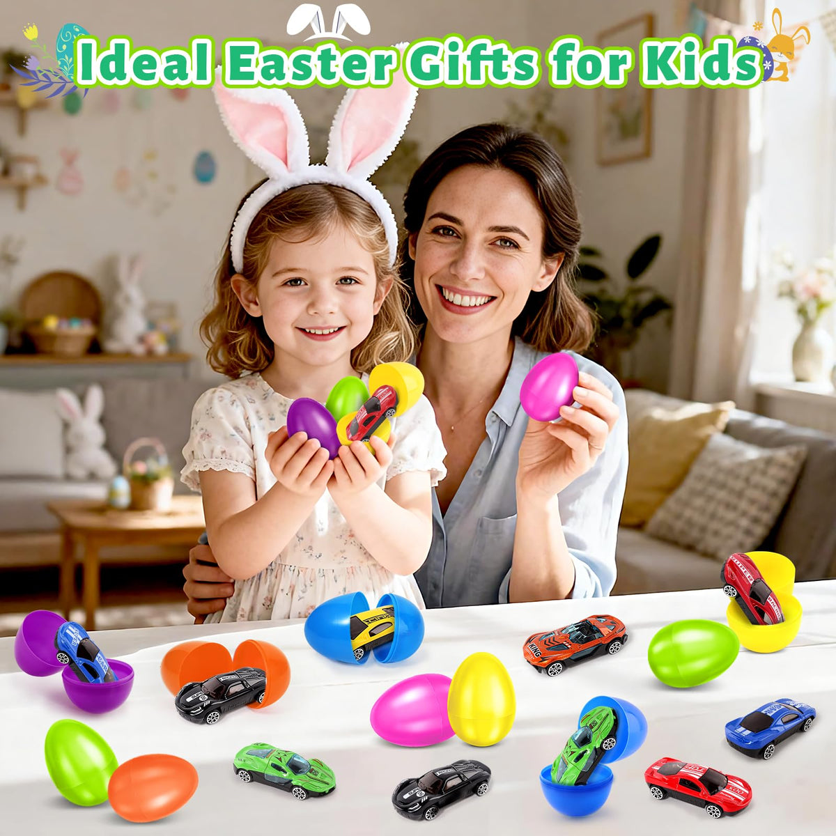 Hbjnnug Easter eggs filled with toys perfect as gifts