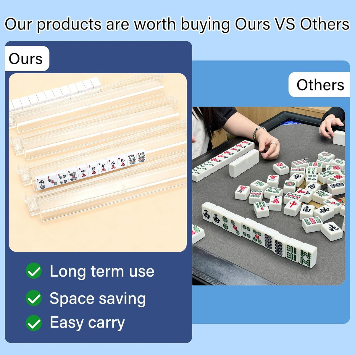 HBLEDOT gift-ready Mahjong accessory for mahjong lovers