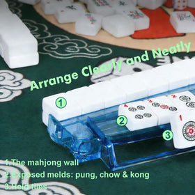 HBLEDOT compact nesting mahjong racks ready to store and transport