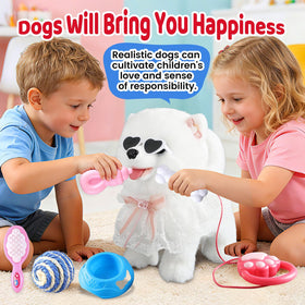 HCdoujoy tongue wagging dog toy highlighting realistic licking action