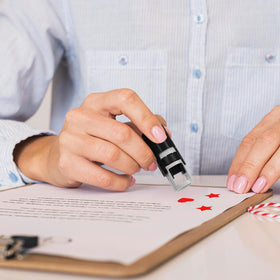 HCEWSBFD self-inking stamp star for bright feedback