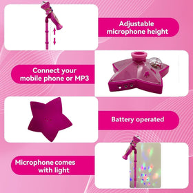 HCHMAO adjustable stand height for growing performers