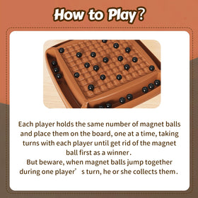 Hcusus Magnet Game suitable for teens and adults to enjoy together