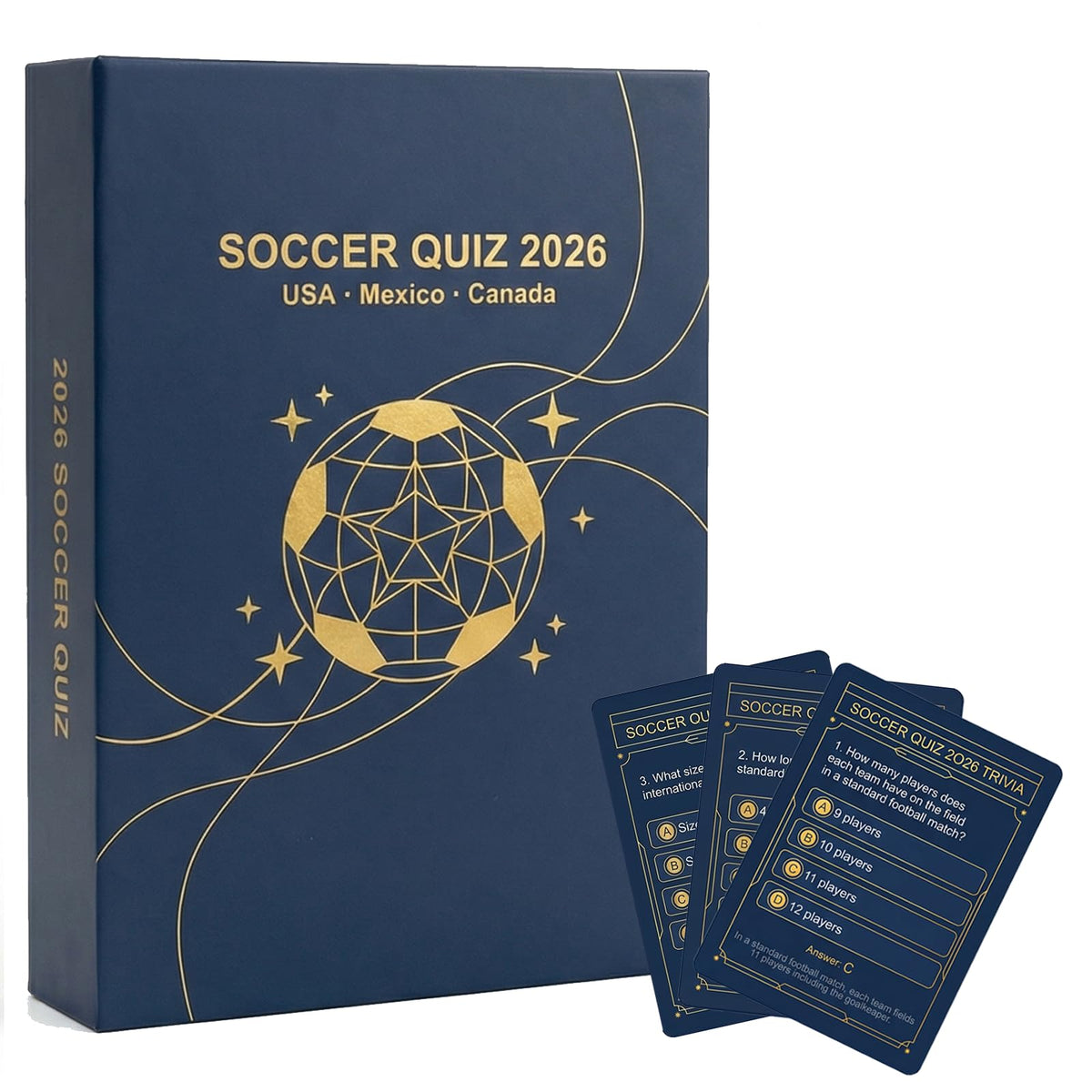 HDCooL Soccer Cards Trivia Pack for World Cup watch parties and game nights.