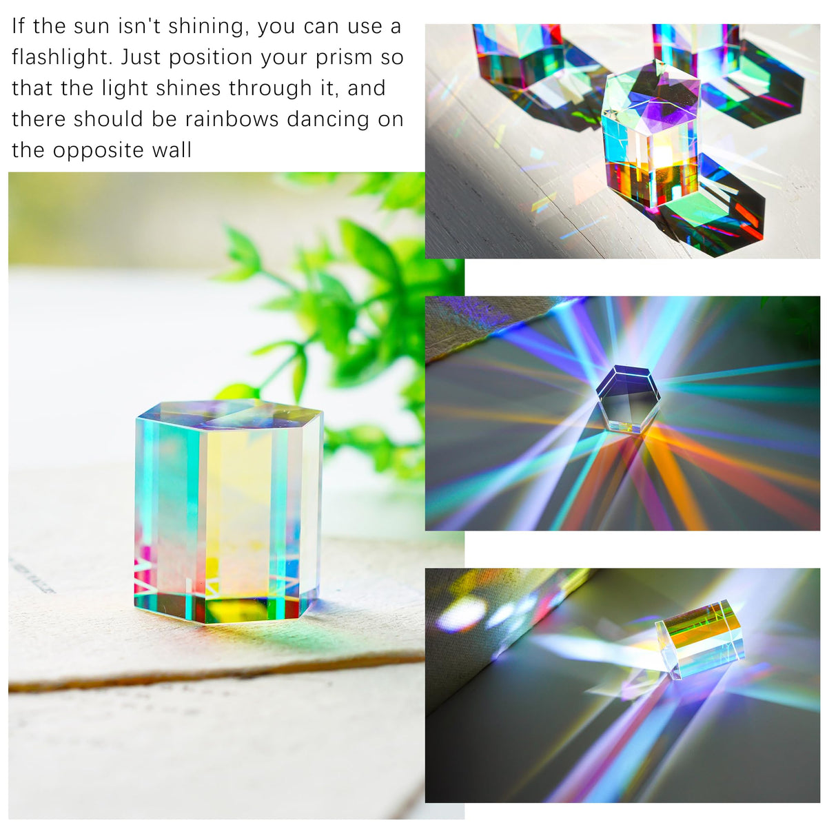 HDCRYSTALGIFTS education optics kit supports hands-on science demonstrations.