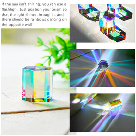 HDCRYSTALGIFTS education optics kit supports hands-on science demonstrations.