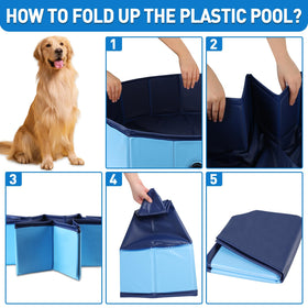 Hdnbsp duck pool has a non-slip bottom for safer play.