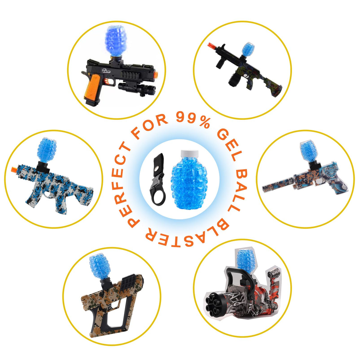 HDRASON Orby tactical lanyards keep your blaster within easy reach