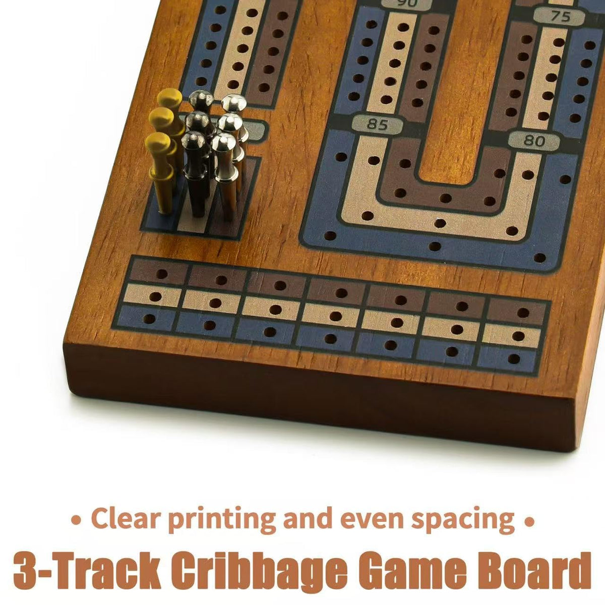 Hdsahdok cribbage set includes a full deck of cards for instant setup.