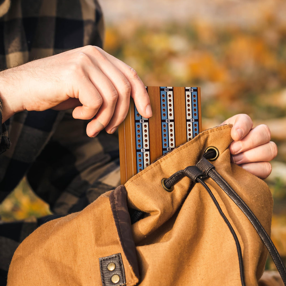 Hdsahdok two-track cribbage game ideal for two players on the go