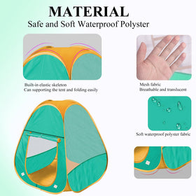 HDUAWHE indoor outdoor use kids tent offering safe, imaginative space