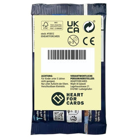 Heart For Cards OP12 three-pack display, highlighting collectability and potential competitive options.