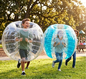 HearthSong 47-5-inch-diameter inflatable bumper-ball enables immersive social play