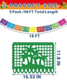 Heartome Fiesta banner guitar pattern adds festive flair to any gathering.
