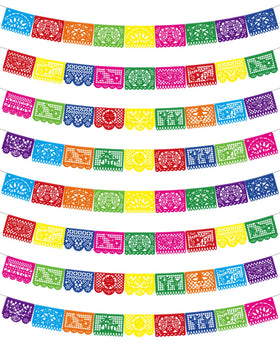 Heartome Cinco de Mayo banner assembly for outdoor party backdrop
