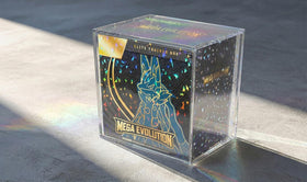 Heather & Willow holographic ETB case highlights shimmering finish for display