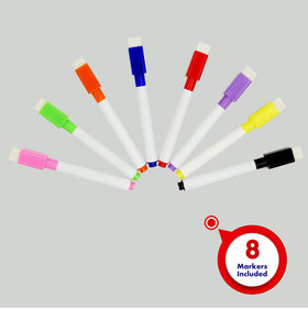 Hebayy easel markers magnet-cap enables quick access during lessons