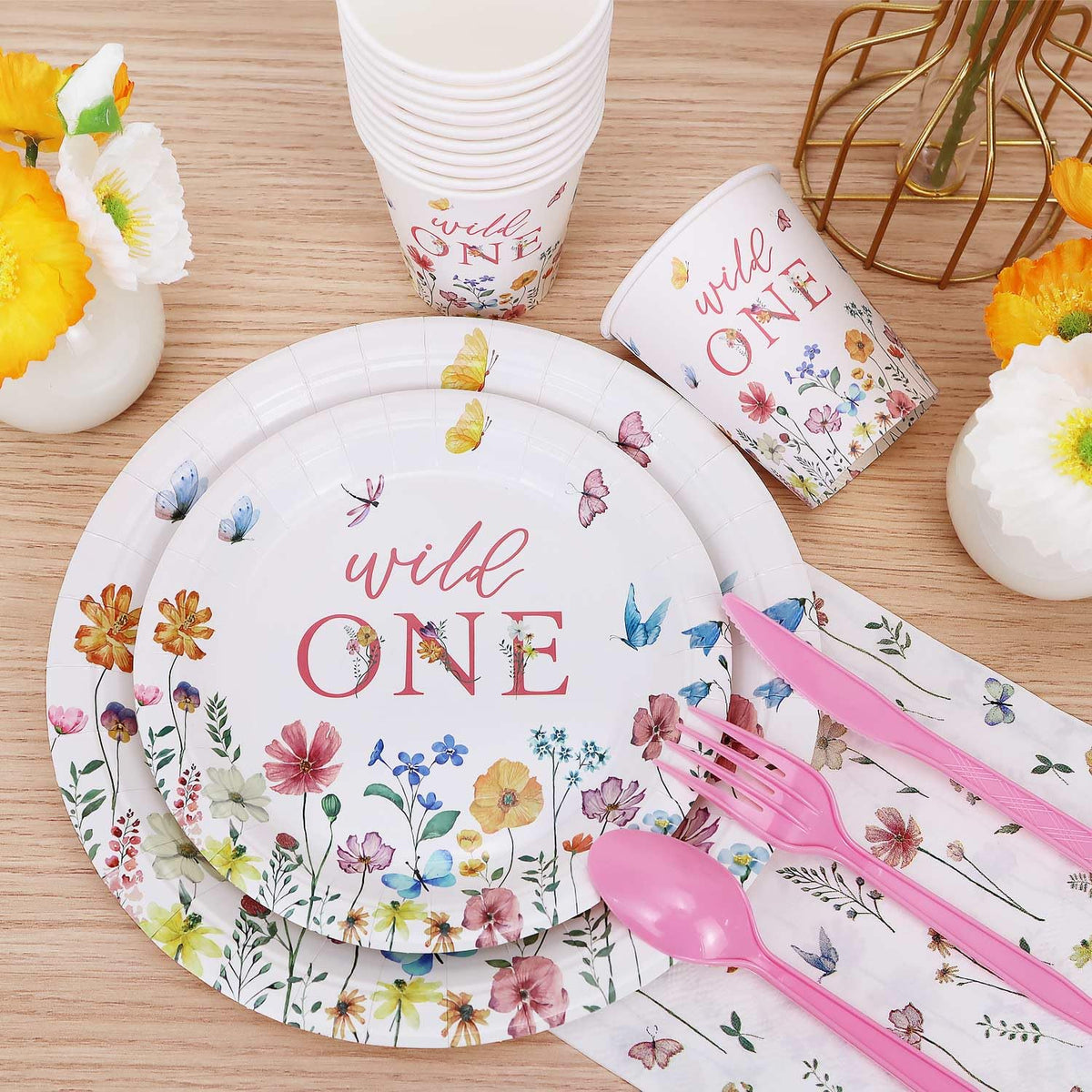 Heboland butterfly decor accents bring whimsy and nature-inspired beauty