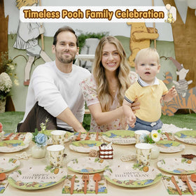 Heboland Winnie Birthday Napkins — soft, absorbent for easy cleanup.